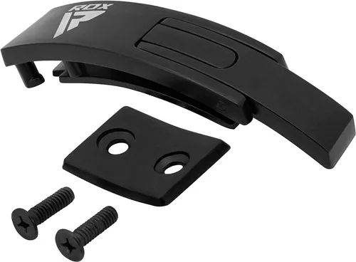 Miniatura 9 de RDX Cinturón de levantamiento de pesas para formación de piel de vaca ejercicio, culturismo, negro