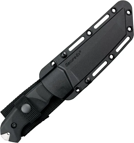 Miniatura 5 de COLD STEEL Warcraft San Mai III Tanto Point Cuchillo de Hoja Afilada como Navaja con Mango G-10 Militar Táctico de Hoja Fija con Vaina Secure-Ex