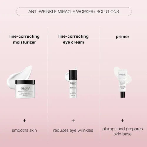 Miniatura 3 de philosophy Imprimación facial antiarrugas que corrige la línea del trabajador milagroso, con vitamina C y aceite de coco, rellena líneas y suaviza