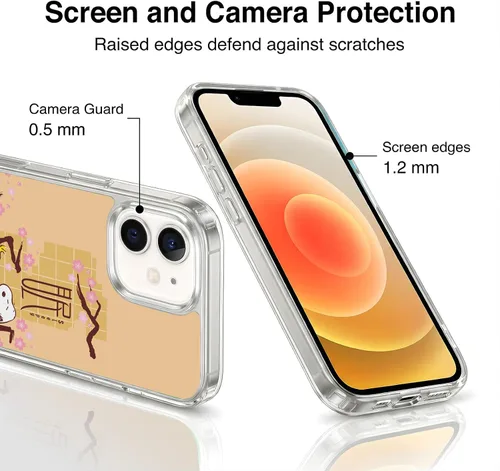 Miniatura 207 de Carcasa de gel para iPhone 7 Plus/iPhone 8 Plus, diseño de Snoopy Oriental de Peanuts, Badges