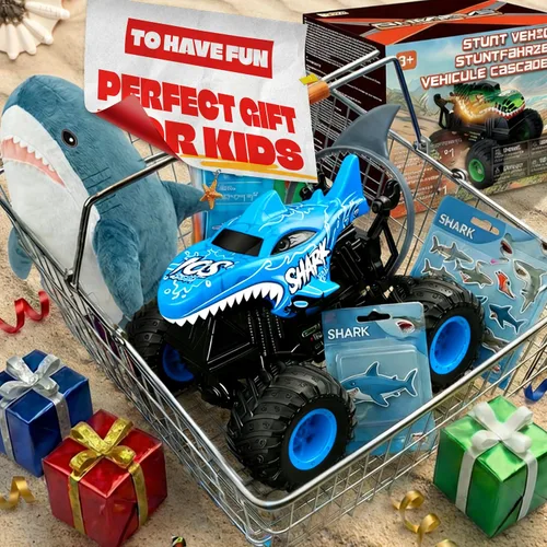 Miniatura 7 de BEZGAR Juguetes de Camiones Monstruo - Camión Monstruo de Control Remoto con Luz y Música, Juguetes de Dinosaurios para Niños, Camión RC a Escala