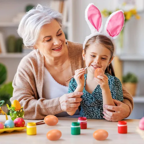 Miniatura 5 de YunKo Huevos de Pascua de madera, 6 piezas de huevos falsos para gallinero, huevos de Pascua para manualidades, huevos de nido marrón para poner