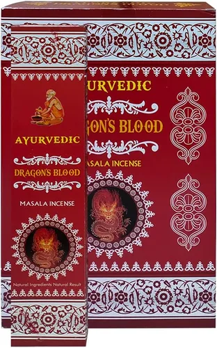 Miniatura 2 de Dragons Blood Inciense Sticks and Holder Bundle Ayurvedic Hand Made Insence Insence