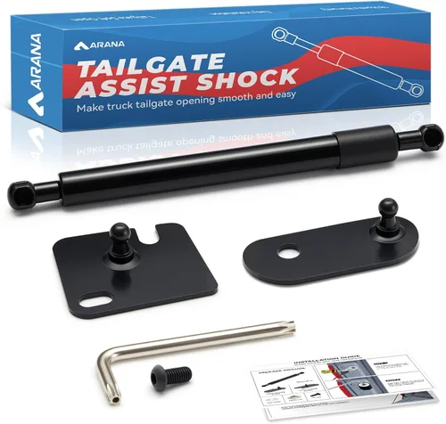 Miniatura 16 de ARANA Amortiguador de asistencia para portón trasero para F150 F250 F350 1997-2016, puerta trasera, accesorios abiertos suaves, amortiguador