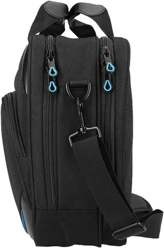 Miniatura 3 de KROSER - Bolso para laptop de 15,6 pulgadas, maletín con bandolera, bolsa de ordenador repelente al agua, funda para tableta duradera con bolsillos