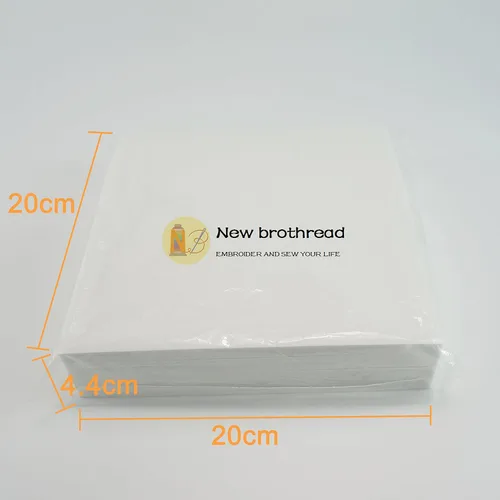 Miniatura 2 de New Brothread - Estabilizador de bordado desprendible para máquina de coser, peso mediano, 1.8 onzas, para bordado a máquina y costura a mano