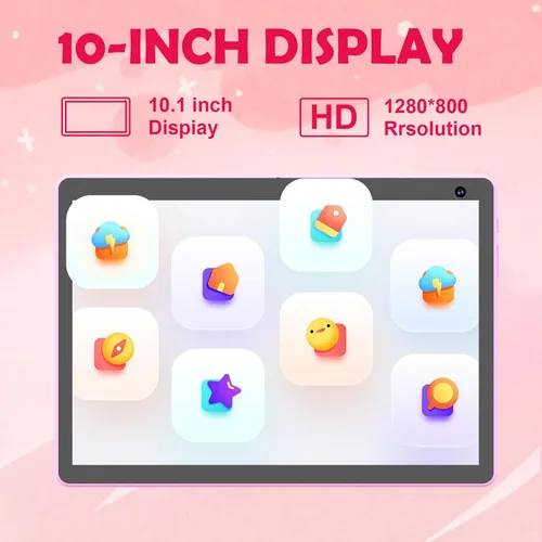 Miniatura 5 de Tablet Android 15 de 10 pulgadas, tableta 2 en 1 con teclado. 8GB RAM+32GB ROM compatible con tabletas PC expandibles de 1TB, CPU de cuatro núcleos