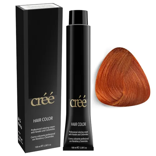 Miniatura 14 de Créé Profesional 8.44 - Tinte Permanente para el Cabello Cobre Intenso Rubio Claro - De Larga Duración, Rico y Vibrante - Cobertura de Canas 100ml