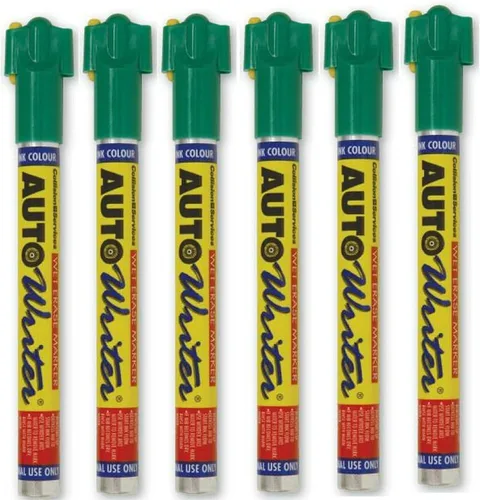 Miniatura 7 de Generic U.S. Chemical & Plastics AUTOWRITER Auto Writer - 6 bolígrafos (azul)