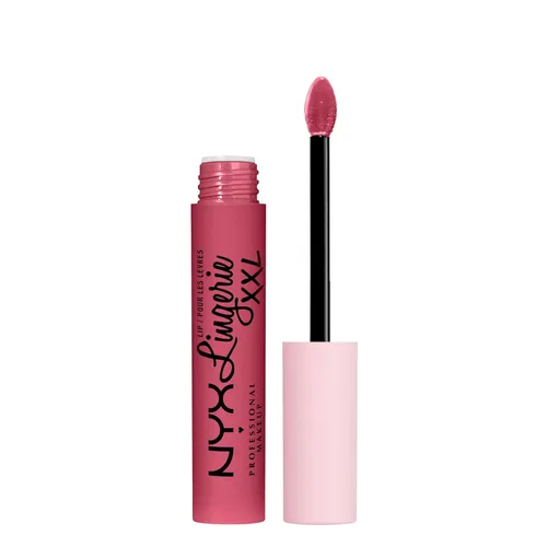 Miniatura 35 de NYX PROFESSIONAL MAKEUP Lip Lingerie XXL Lápiz Labial Líquido Mate - Candela Babe (Warm Rose Nude)