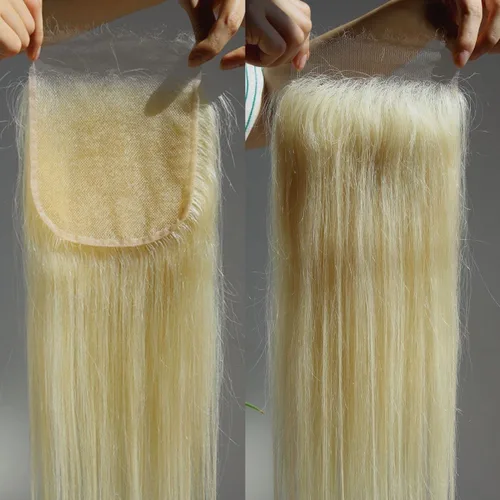Miniatura 59 de BEEOS Encaje frontal real HD de 13 x 4 pulgadas, encaje frontal ultra fino invisible HD vívido limpio pre-arrancado cabello humano lacio sedoso