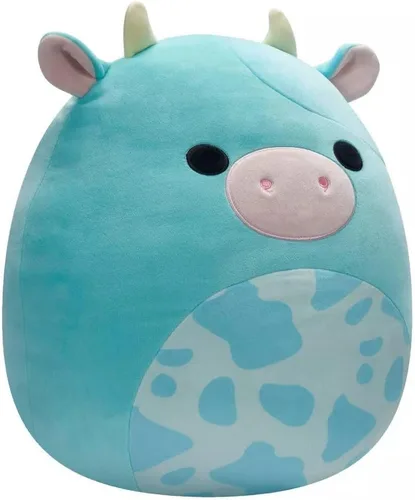 Miniatura 2 de Squishmallows Vaca azul Tuluck oficial de 16 pulgadas de Jazwares
