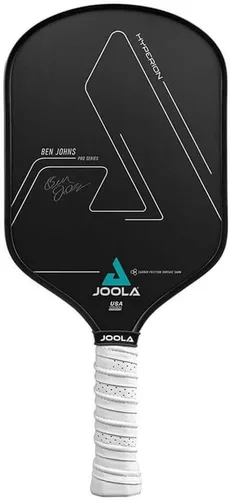 JOOLA Ben Johns Hyperion CFS - Pala de pickleball con superficie de carbono con grano alto y giro, mango alargado, remo Ben Johns aprobado por USAPA
