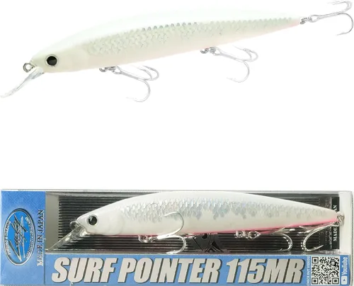 Miniatura 15 de LUCKY CRAFT Puntero de surf 115MR, Señuelos de pesca de surf de agua salada, Fletán, Perca de surf, Lubina blanca del mar, Lubina rayada, 714