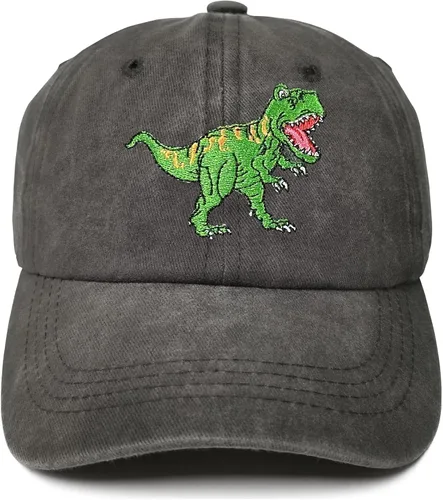 Miniatura 22 de Gorras de béisbol bordadas con animales para niño y niña