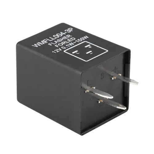 Miniatura 10 de SOCAL-LED LIGHTING 3-Pin CF13 JL-02 EP34 Relé intermitente LED electrónico de velocidad ajustable para bombillas de intermitente de reparación