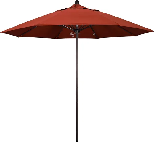 Miniatura 25 de California Umbrella Paraguas comercial para patio de la serie Venture, Negro