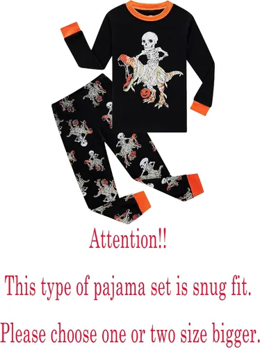 Miniatura 2 de Family Feeling - Conjunto de pijama de manga larga, diseño 100% de algodón, para niños pequeños