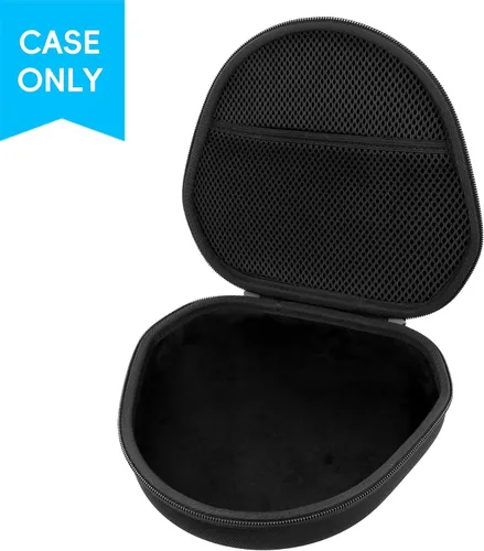 Miniatura 2 de khanka Estuche rígido de transporte para auriculares inalámbricos sobre la oreja de Apple AirPods Max 2/Apple AirPods Max, funda negra