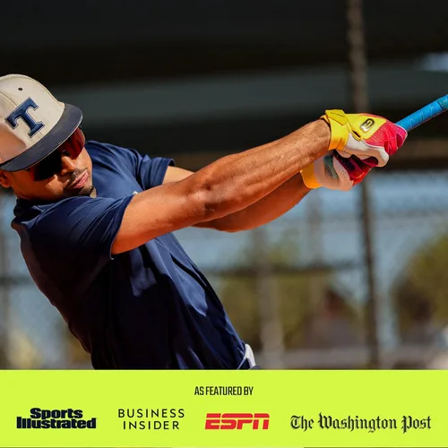 Miniatura 4 de Grip Boost Loaded - Guantes de bateo de béisbol con piel Boost Plus, tallas para adultos y jóvenes Puesta de sol