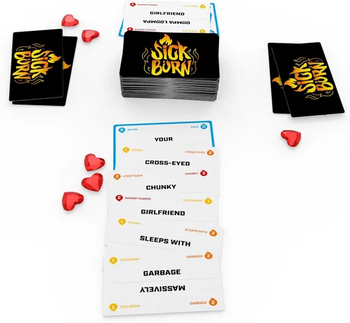 Miniatura 4 de Endless Games Juego de cartas Sick Burn - Combina palabras y frases para insultar a tus amigos, juego de fiesta para 2 a 8 jugadores, a partir de 14