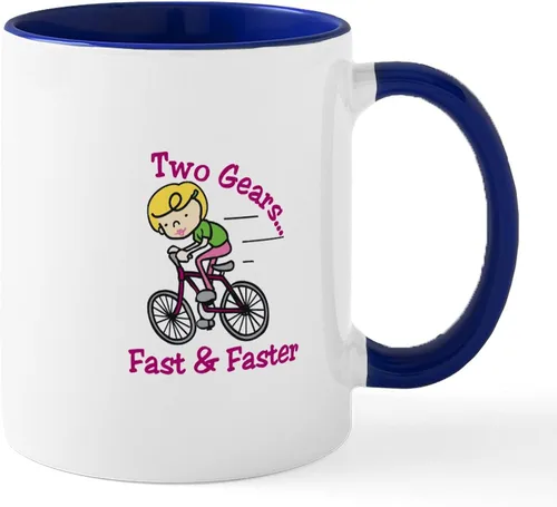 Miniatura 14 de CafePress Bicycle Bike Riding 11 Oz Ceramic Mug 11 oz (325 ml) Ceramic Coffee Mug