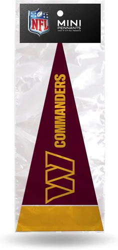 Rico Industries NFL Football Washington Commanders - Juego de mini banderines