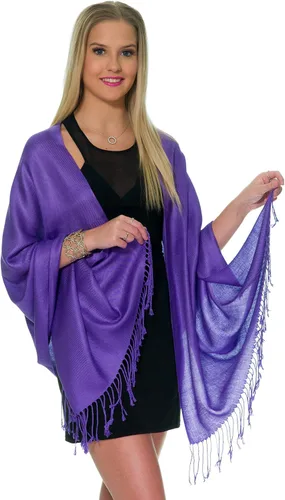 Miniatura 184 de Pashminas, chales y mantones para usar con vestidos de noche y en bodas, grandes y suaves