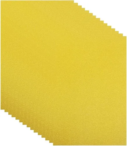 Cartulina con purpurina, 250 GSM, 15 hojas, papel con purpurina para manualidades, decoración de cumpleaños y bodas, caja de regalo y otros 15