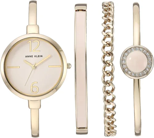 Miniatura 5 de Anne Klein Women's Bangle Watch and Premium Crystal Accented Bracelet Set