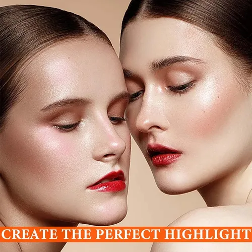 Miniatura 6 de 3 piezas de polvo de hadas, colorete facial de hadas, colorete facial para palmaditas en polvo de hadas, maquillaje natural que ilumina el cuerpo