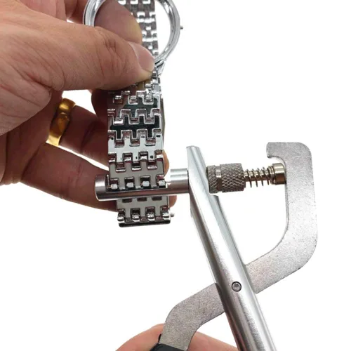 Miniatura 9 de Removedor de correa de reloj, herramienta de reparación de correa de reloj, herramienta de reparación de correa de reloj de metal, removedor