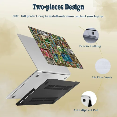 Miniatura 3 de Funda protectora de plástico para MacBook Air de 11 pulgadas 2015-2010 modelo A1465 A1370, funda protectora de plástico para portátil y cubierta
