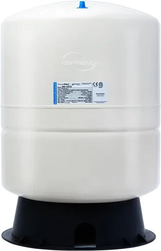 Miniatura 8 de iSpring 40 Gallon RO Tank, Pre-Pressurized Water Storage Tank for Reverse Osmosis RO Systems, Metal High Capacity RO Water Tank, Includes Tank Valve