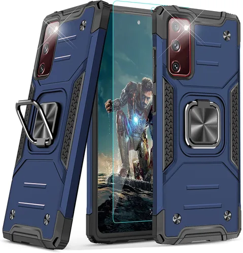 Miniatura 52 de YmhxcY Funda para Galaxy Note 8, funda para Galaxy Note 8 con protector de pantalla curvado 3D, fundas de grado armadura con soporte giratorio