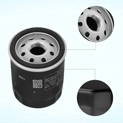 Miniatura 7 de 2 filtros de aceite 2540122 2540086 compatibles con Polaris Ranger 570 700 800 900 1000 Crew XP RZR 570 800 900 1000 Sportsman 600 700 800 General