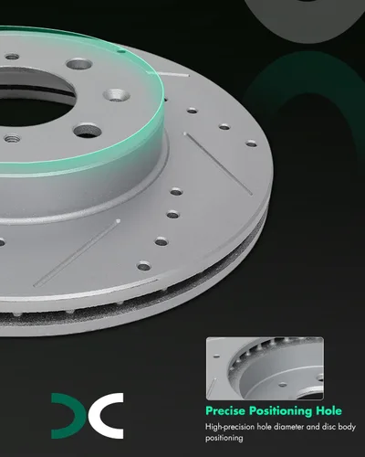 Miniatura 3 de SCITOO 120.40021, 3295 ATD465AC, D465-7345 Pastillas de Freno y Rotores Delanteros Compatibles con Acura EL 1997-2005, Honda Civic 1996-2005, Honda