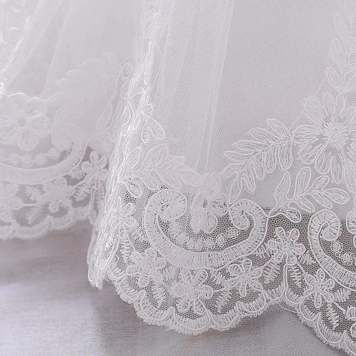 Miniatura 6 de 6-24 meses - Vestido de fiesta de boda con lazo grande para niña