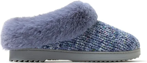 Miniatura 2 de Dearfoams Pantuflas de punto de chenilla Hannah para mujer