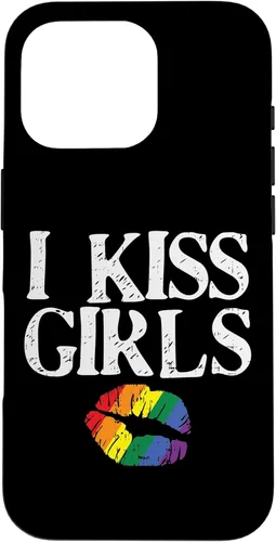 Miniatura 19 de iPhone 11 I Kiss Girls Rainbow Lips Gay Lesbian Pride Flag LGBT estuche de regalo