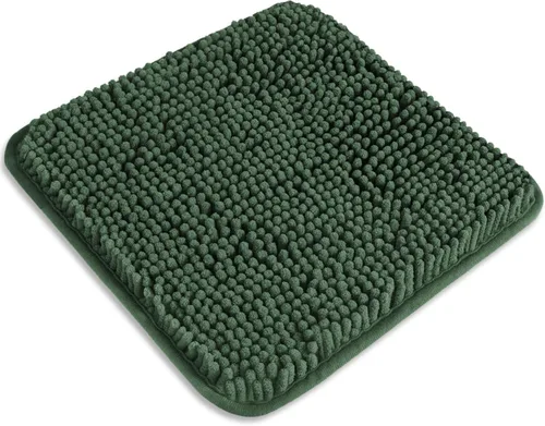 Miniatura 216 de Alfombra de baño pequeña de 12 x 18 pulgadas, lavable y absorbente, antideslizante, alfombra de baño de felpilla gruesa y suave para baño, ducha