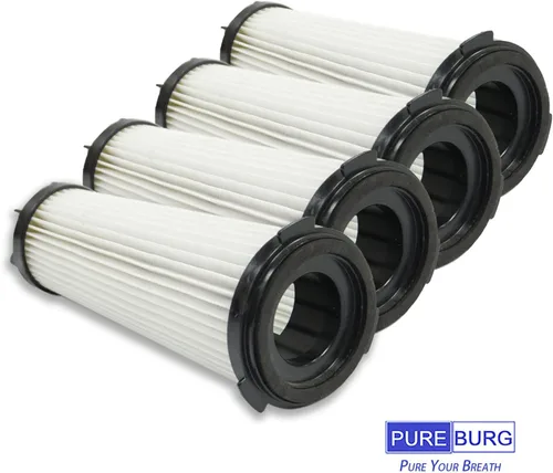 Miniatura 6 de PUREBURG 2KE2110000 Filtros de repuesto compatibles con aspiradoras Hoover C2401 C2401010 2-KE2110000, paquete de 4 unidades de limpieza de polvo