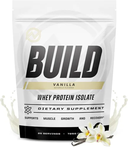 Outwork Nutrition Proteína aislada de suero en polvo, acelera la construcción muscular y la recuperación, baja en lactosa, sin gluten, suplemento