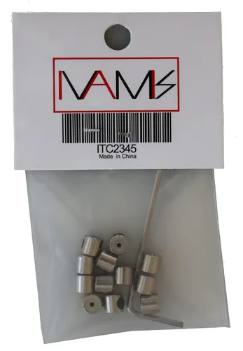 Miniatura 2 de Asegura un pasador con collares de pasador de llave hexagonal - Paquete de 12