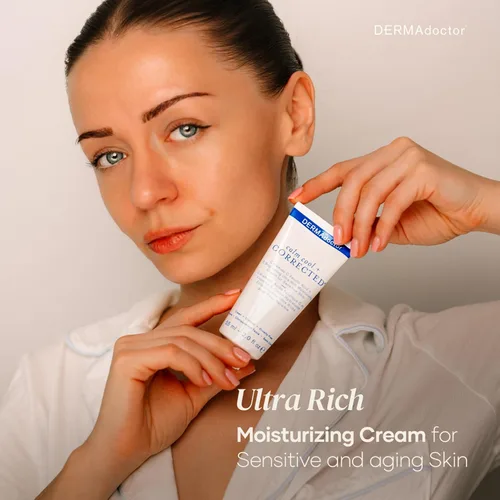 Miniatura 3 de DERMAdoctor Crema Sérum de Ceramida para Barrera Cutánea, Crema Facial con Vitamina C Formulada por Dermatólogos con Ácido Ferúlico + Aceite