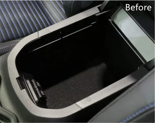Miniatura 2 de Compatible con Toyota RAV4 2019 2020 2021 2022 2023 2024 2025 y RAV4 Prime 2021-2025 Accesorios Bandeja organizadora de consola central, caja de Rojo