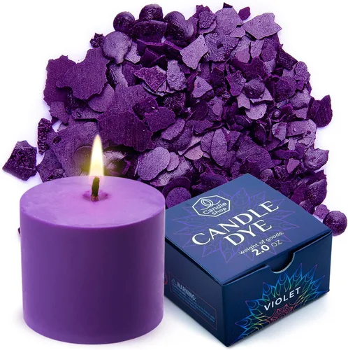 Miniatura 17 de Tinte amarillo brillante de 2 onzas para fabricación de velas de soja, tintes de cera de velas altamente concentrados, chips de tinte