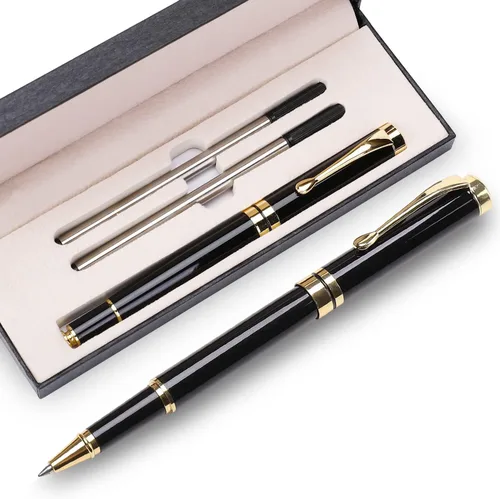 Miniatura 10 de YIVONKA Bolígrafos de lujo, el mejor juego de regalo para hombres y mujeres, profesional, ejecutivo, oficina, bonitos, caja de regalo, bolígrafo 2