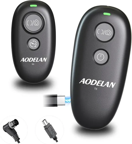 Miniatura 11 de AODELAN Control remoto de liberación de obturador inalámbrico para Nikon D750, D5300, D5600, D7200, D7500, Z6, Z7, Z9, D800, D850, Coolpix P1000