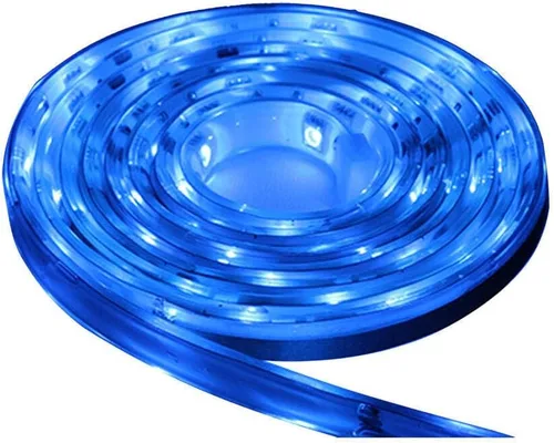 Lunasea - Tira de luces LED impermeables IP68, color azul, 16.4 ft